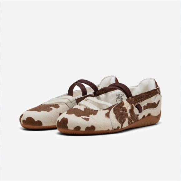 NWT Puma Speedcat Ballet Cow Print Sneakers Women 5.5 - Picture 5 of 7